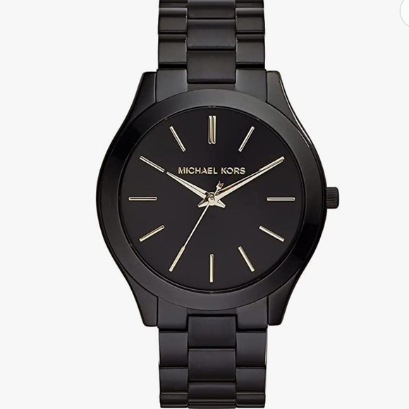 Michael Kors Women's Slim Runway Stainless Steel Quartz Watch - Picture 1 of 7